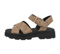 Clarks Orinoco 3 Cross Sandalias Mujer Animal Print, Correa