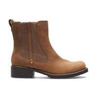 Clarks Orinoco Club, Botas Chelsea Mujer, Marrón (Brown Snuff), 35.5 EU