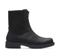 Clarks - Orinoco2 Up, Botas de moda, Black Leather,