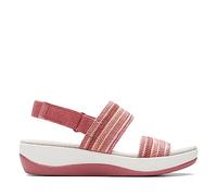 Clarks Paseo Arla, Sandalias Planas Mujer, Combinación de Rosa polvorienta, 42 EU