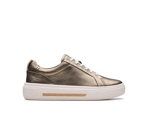 Clarks Paseo Hollyhock, Zapatillas Mujer, Metálico, 39.5 EU