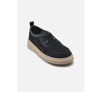 Clarks - Polden Moc, Derby de los Hombres, Navy Suede,