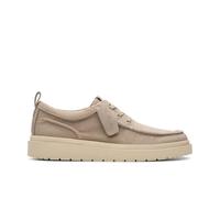 Clarks - Polden Moc, de los Hombres, Grey Canvas,