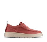 Clarks Polden Moc, Hombre, Red Canvas, 42 EU