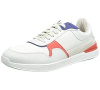 Clarks Portería Racelite Zapatillas, Hombre, Blanco, 43 EU