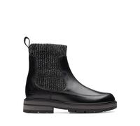 Clarks Prague Top K, Bota a la Altura de la Pantorrilla, Black, 25 EU