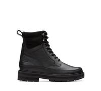 Clarks PragueStyle K, Bota a la Altura de la Pantorrilla, Black Leather, 30 EU