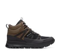 Clarks Botines ATL Trek Rise GTX de hombre en ante con suela dentada. Negro 40 (6,5)