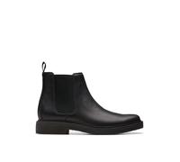 Clarks Premium Botas Clarkdale Easy Chelsea para hombre, cuero negro, talla 42, Piel negra, 43 1/3 EU