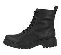 Clarks Premium Botas de Moda Estilo Orinoco3 para Mujer, Piel Negra, 40.5 EU