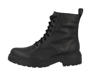 Clarks Premium Botas de Moda Estilo Orinoco3 para Mujer, Piel Negra, 40 EU