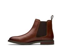 Clarks Jaxen Easy, Botas Estilo Chelsea Hombre, marrón (Tan Leather), 40.5 EU
