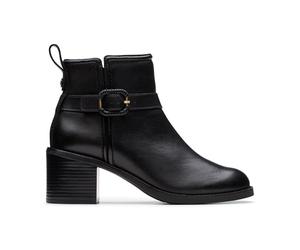 Clarks Premium - Chamberly Trim, Clarks, Black Leather,