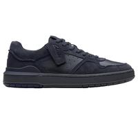 Clarks Premium Courtlite2 Lo - Tenis para Hombre, Ante Azul Marino, Talla 7, Azul Marino (Navy Suede), 40 2/3 EU