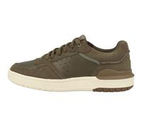 Clarks Premium Courtlite2 Lo, Zapatillas Hombre, Gamuza Caqui, 47 EU