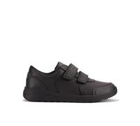 Clarks Premium Daze Step 2 K Oxford Plano, Cuero Negro, 1.5 UK, Piel Negra, 34 EU
