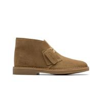 Clarks Premium Desert Bt Evo. Botas Chukka para mujer, ante arena oscura, talla 40, Gamuza arena oscura, 41 EU