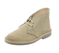Clarks Premium Desert BT EVO, Botas Modelo Chukka Mujer, Gamuza Arena Oscura, 40 EU