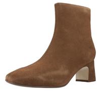 Clarks Premium Fernie Zip, Botas Cortas al Tobillo Mujer, Gamuza de Nogal, 38 EU