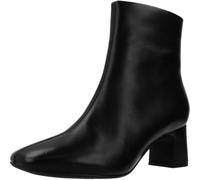 Clarks Premium Fernie Zip, Botas Cortas al Tobillo Mujer, Piel Negra, 37 EU