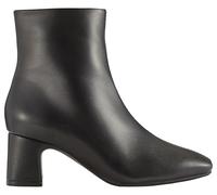 Clarks Premium Fernie Zip, Botas Cortas al Tobillo Mujer, Piel Negra, 41 EU