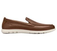 Clarks Premium Flexway Step para Hombre, Bronceado, Talla 40