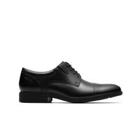 Clarks Premium Gorra Steadwell para Hombre, Piel Negra, 39 2/3 EU