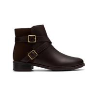 Clarks Premium Havisham Bay, Botas Estilo Chelsea Mujer, marrón, 41 EU
