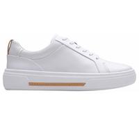 Clarks Premium Hollyhock Walk, Mujer, Piel Blanca, 37.5 EU