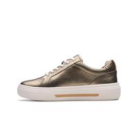 Clarks Hollyhock Walk, Zapatillas Mujer, Metallic, 35.5 EU