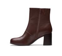 Clarks Premium Keirsta Faye, Botas de Moda Mujer, Brown Leather, 38 EU