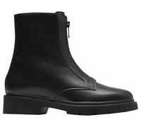 Clarks Premium Lauryl Zip, Botas de Combate Mujer, Piel Negra, 40 EU