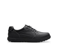 Clarks Premium Mapstone loGTX para Hombre, Cuero Negro, Talla 10.5 UK, Piel Negra, 43 1/3 EU