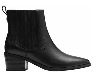 Clarks Premium Morzine Top, Botas de Moda Mujer, Piel Negra, 38 EU