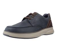 Clarks Premium Mullan Moc para Hombre, Azul Marino (Navy Leather), 40 2/3 EU