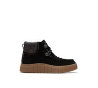 Clarks Premium Mykah Izzy Chukka - Botas para mujer, color negro SDE, talla 36, Negro Sde, 39.5 EU