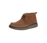 Clarks Premium Relaxlite Moc, Botas Modelo Chukka Hombre, Gamuza Cola, 43 EU