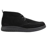 Clarks Premium RelaxLite Moc Chukka - Botas para hombre, color negro SDE, 40, Negro Sde, 46 EU