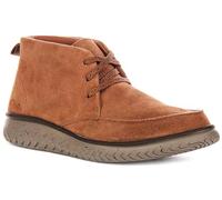 Clarks Premium Relaxlite Moc, Botas Modelo Chukka Hombre, Gamuza Cola, 40 EU