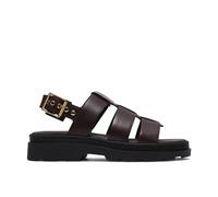 Clarks Premium Sandalias Orinoco3 Strap para mujer, color marrón oscuro, talla 37,5 EU