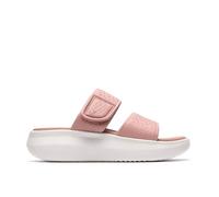 Clarks Premium Solevana Star2, Sandalias deslizantes Mujer, Rosa Polvoriento, 39 EU