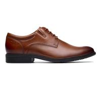Clarks Premium Steadwell Lace para Hombre, Lea marrón Oscuro, 42 2/3 EU
