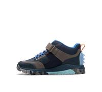 Clarks Premium Steggy2 Glow K, Botas de Moda, Navy Combi, 43 EU