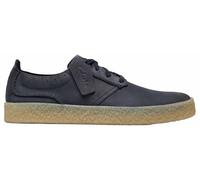 Clarks Premium StreethillLace para Hombre, Color Azul Marino, 8.5 UK, Nubuck Azul Marino., 42.5 EU