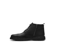 Clarks Premium Weltridge Zip, Botas Vaqueras Hombre, Negro Encerado, 45 EU