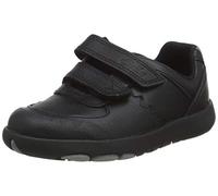 Clarks Rex Pace T, Zapatillas Niñas, Negro, 24 EU
