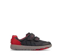 Clarks Rex Play K, Zapatillas, Azul Marino, 33.5 EU