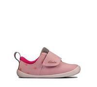 Clarks Roamer Star T, Zapatillas de estar por casa Unisex niños, Rosa (Rosa Pink Pat Pink Pat), 20 EU