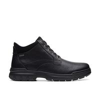 Clarks Rockie2 Upgtx, Botines Hombre, Negro (Black Leather), 42 EU