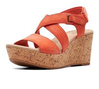 Clarks Rose Way, Sandalias Mujer, Negro 261713174, 41 EU